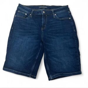 Calvin Klein Jeans Dark Wash Denim Long Shorts Women’s 10